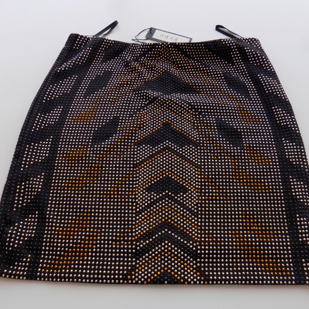 Romeo + Juliet Couture Studded Skirt